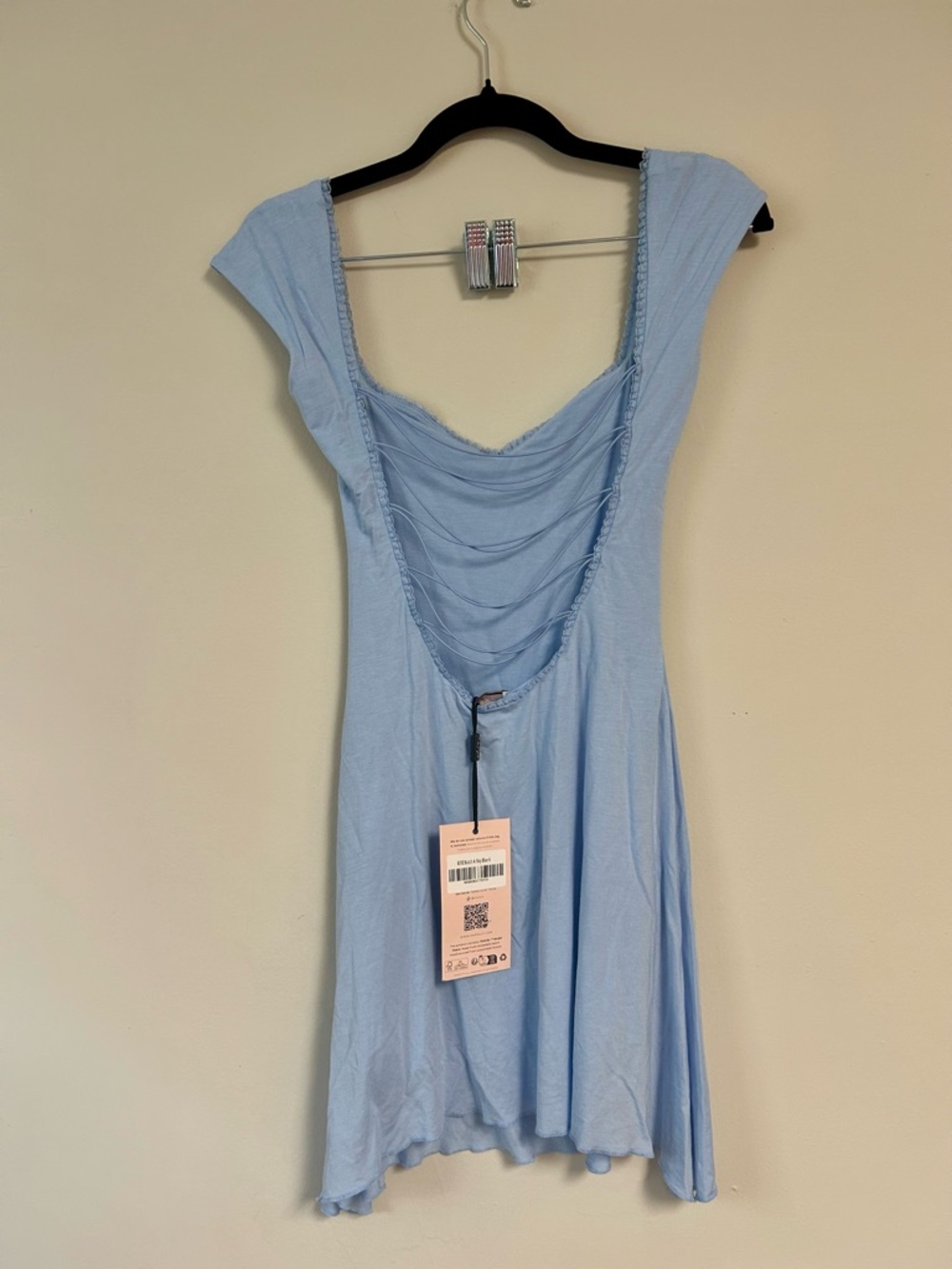 Oh Polly Light Blue Mini Dress - Picture 2 of 4